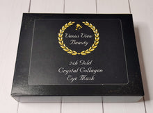 Load image into Gallery viewer, 24k Gold Crystal Collagen Eye Mask (10 pack)