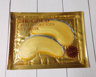 24k Gold Crystal Collagen Eye Mask (Single Set)